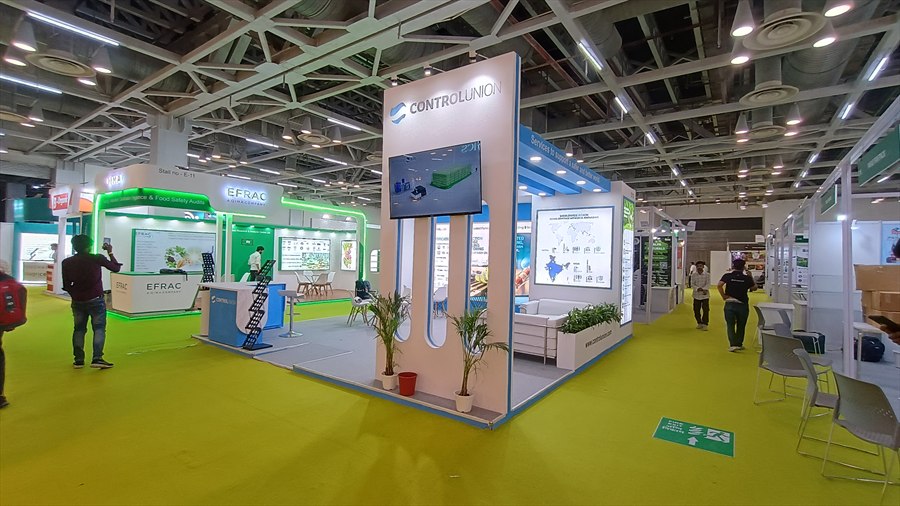 Control Union Exhibition Stand Built by Sterling Designs