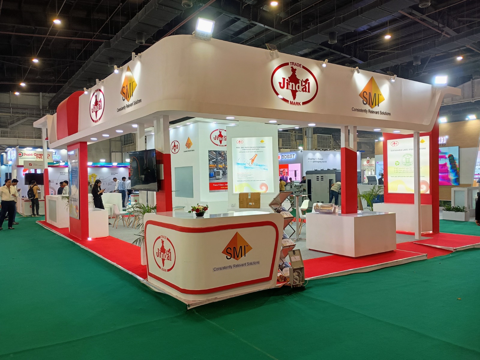 Jindal SMI Custom Exhibition Stand by Sterling Designs